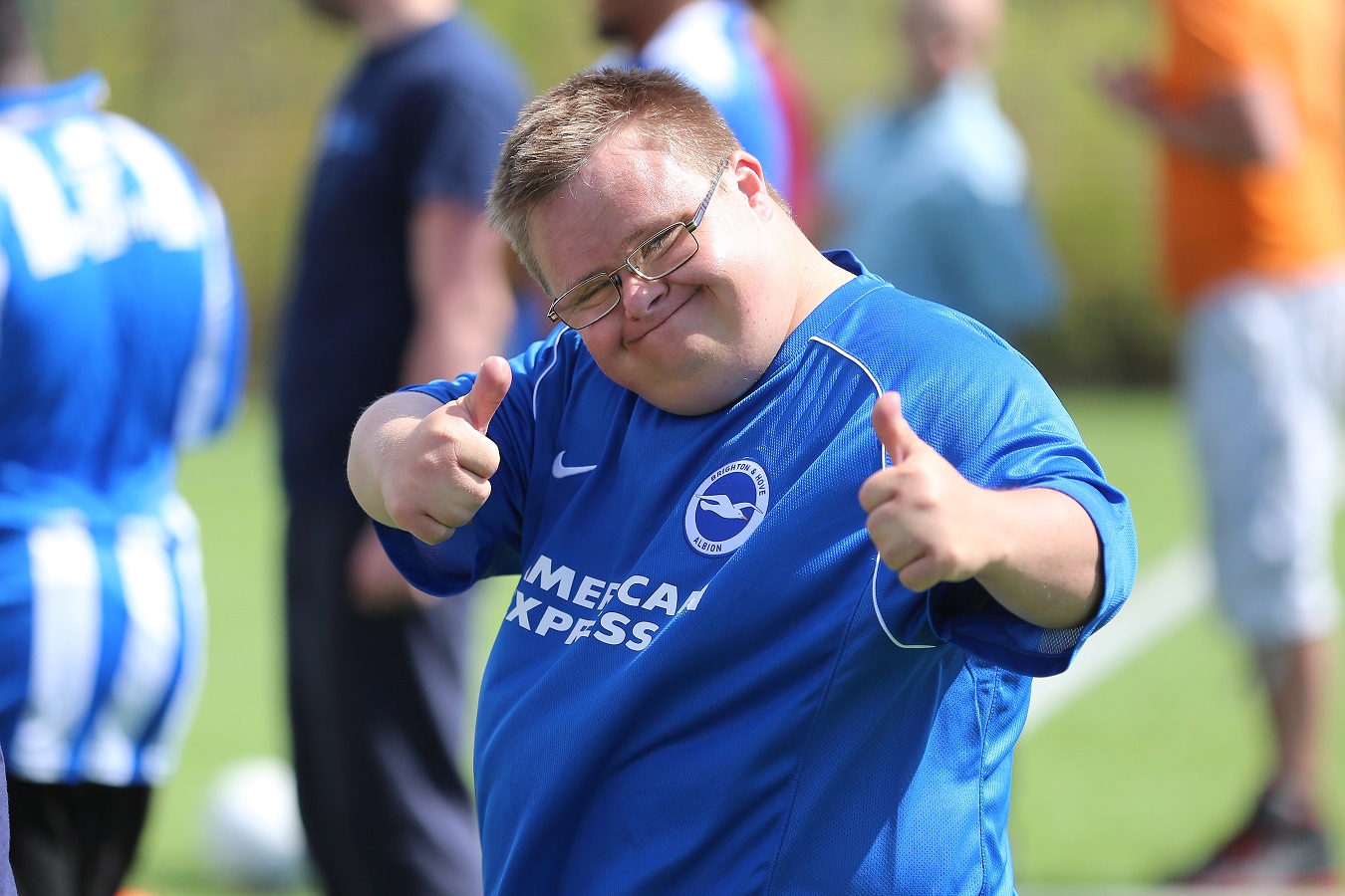 Wear blue and white on 27 April and support Albion in the Community