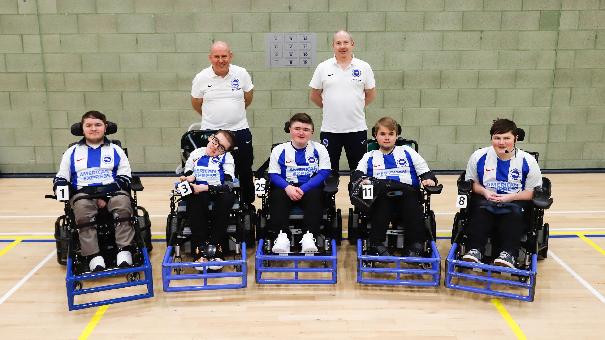 Powerchair team win regional league title