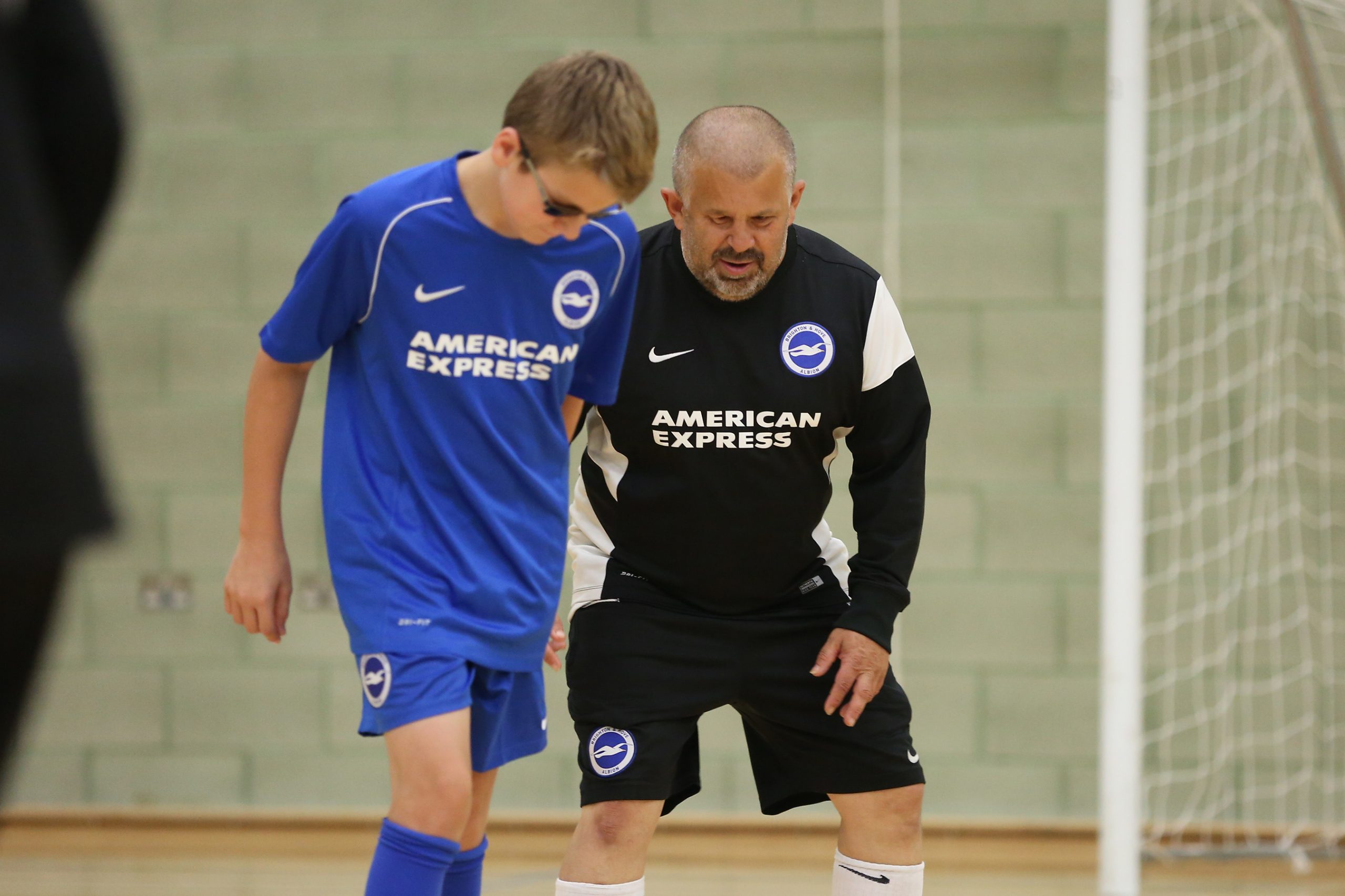 Inspirational coach is a deserving winner of the Albion in the Community Award