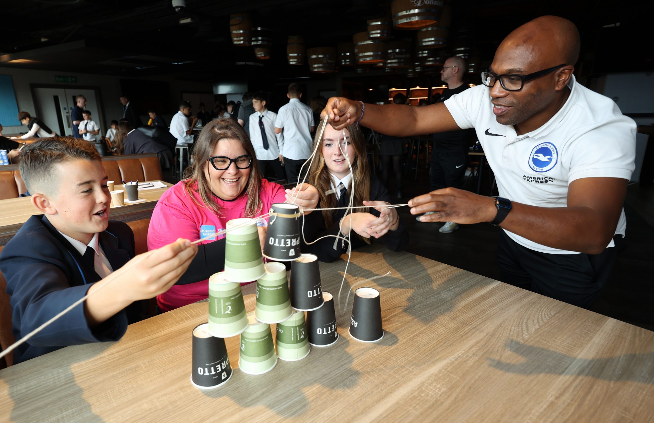 Sussex students plan for greener future at the Amex