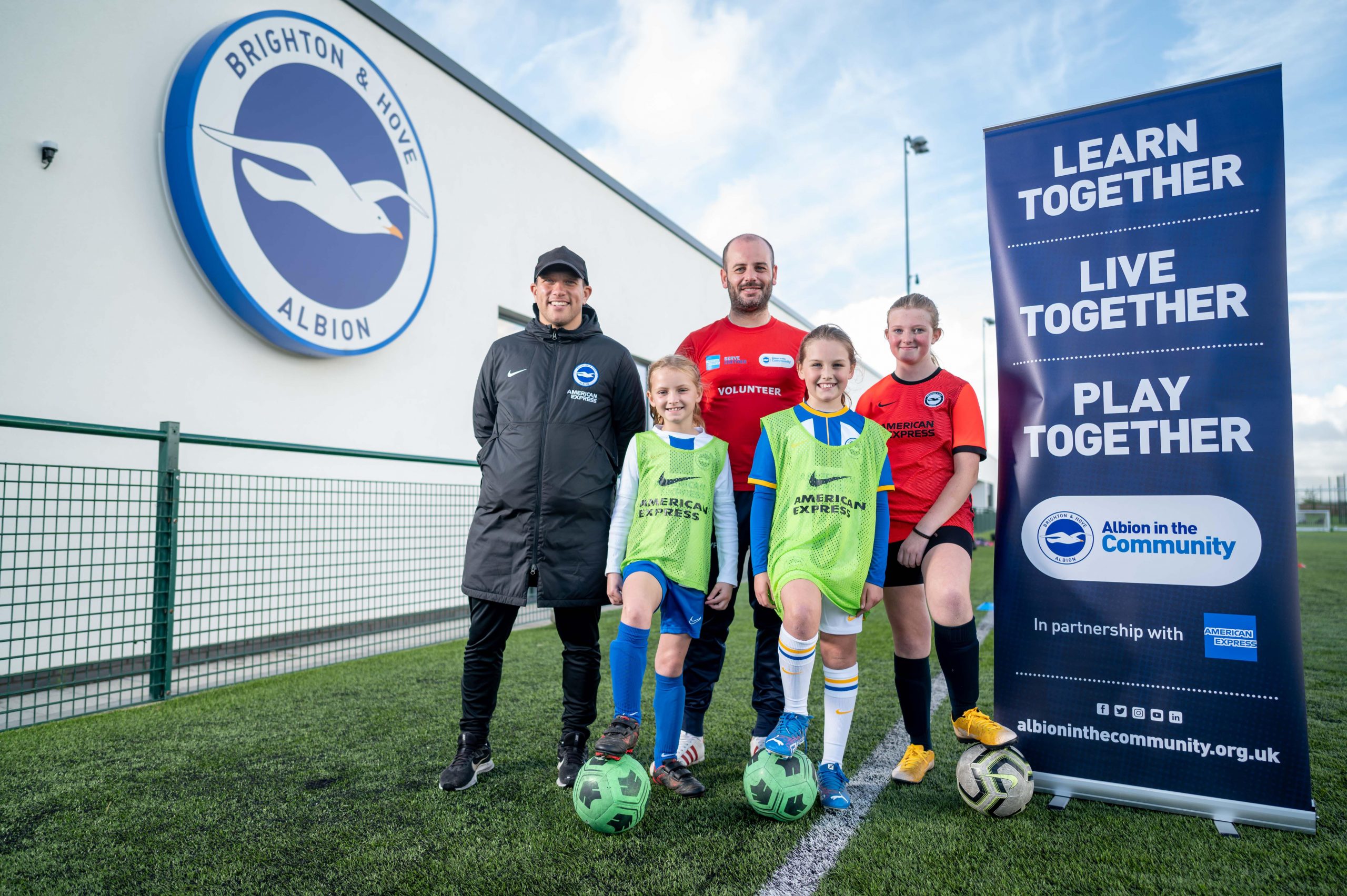 70 girls inspired at free football day in Lancing