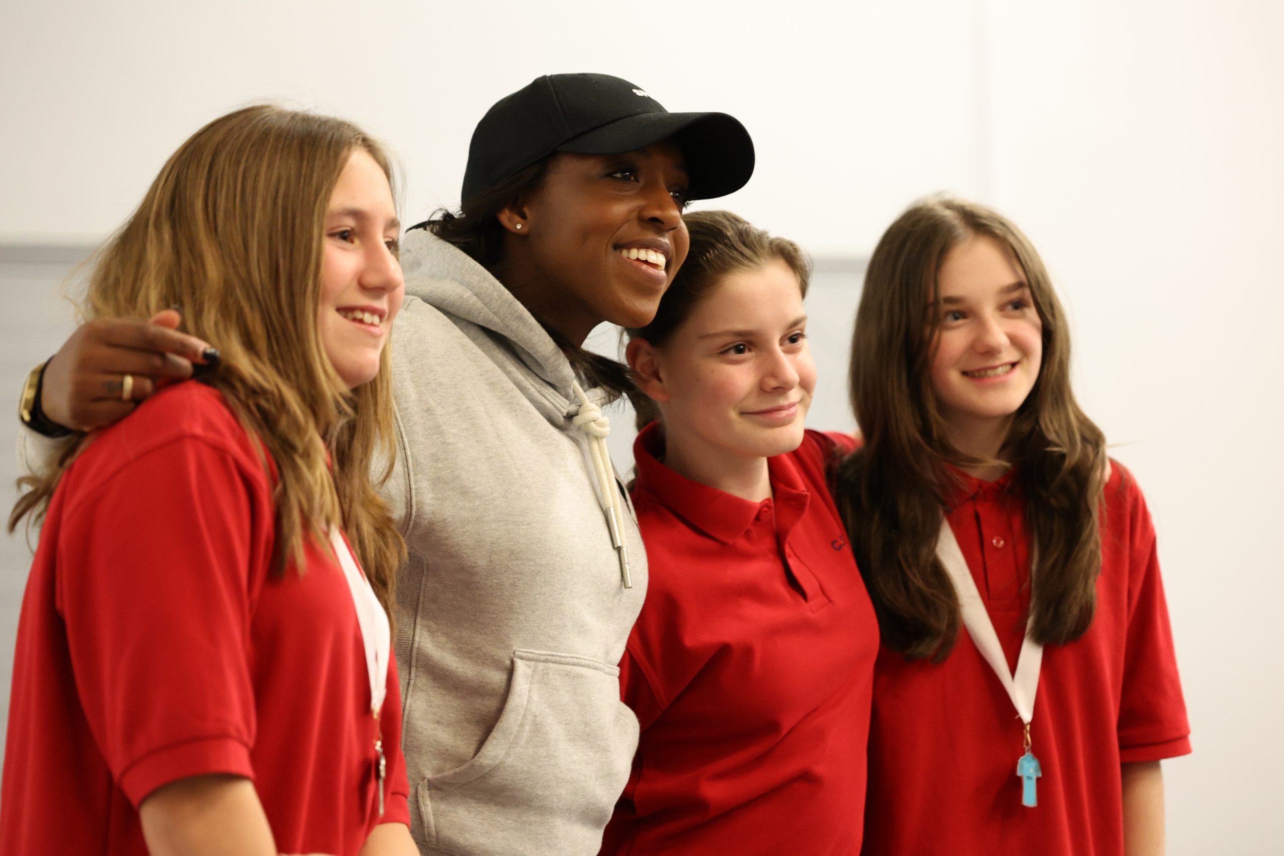 Danielle Carter goes back to school to talk about racism