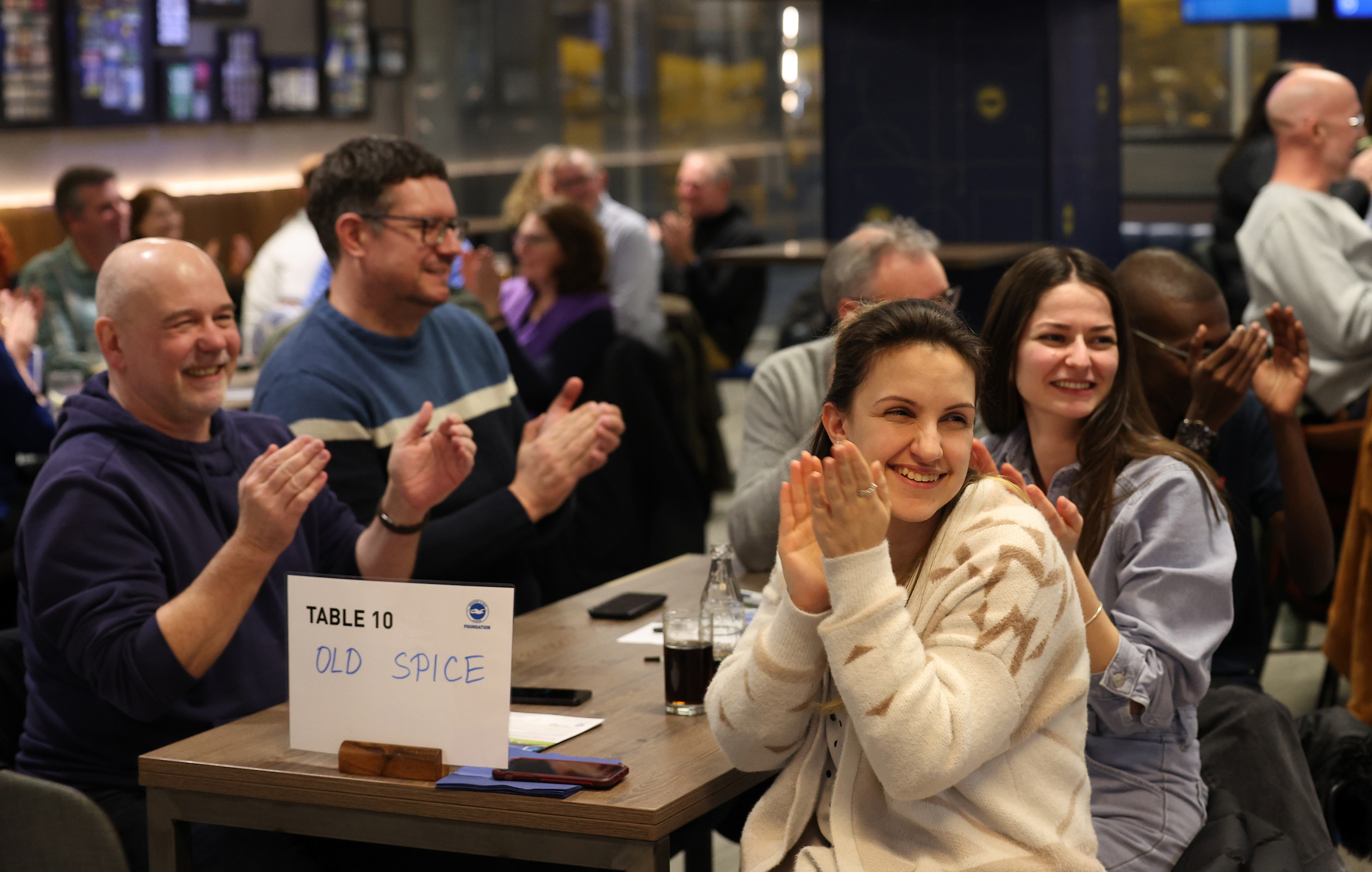 Memorable quiz night raises £5,000 for BHAFC Foundation