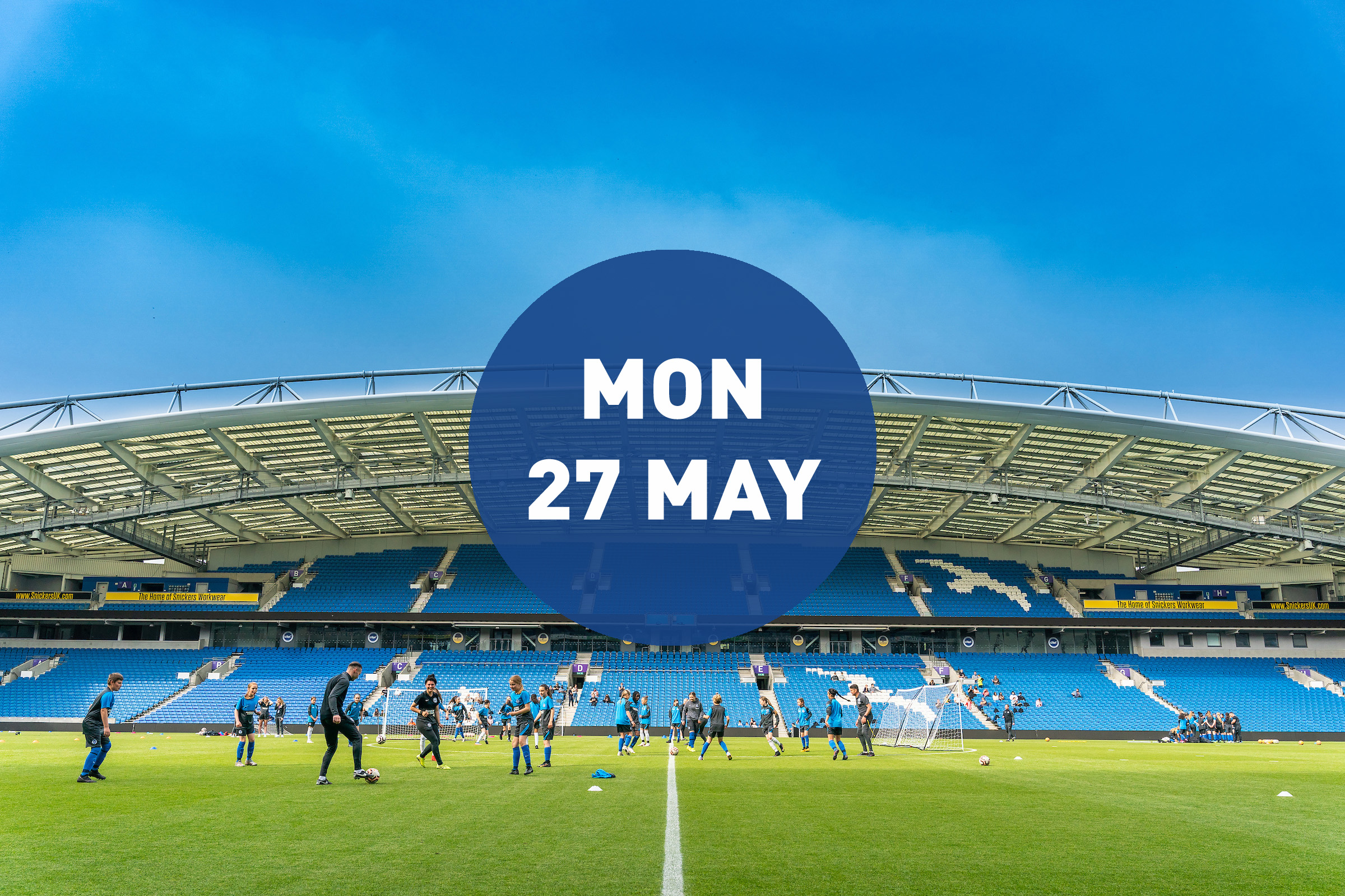 Play on the pitch 2024 – Amex Stadium (SOLD OUT)