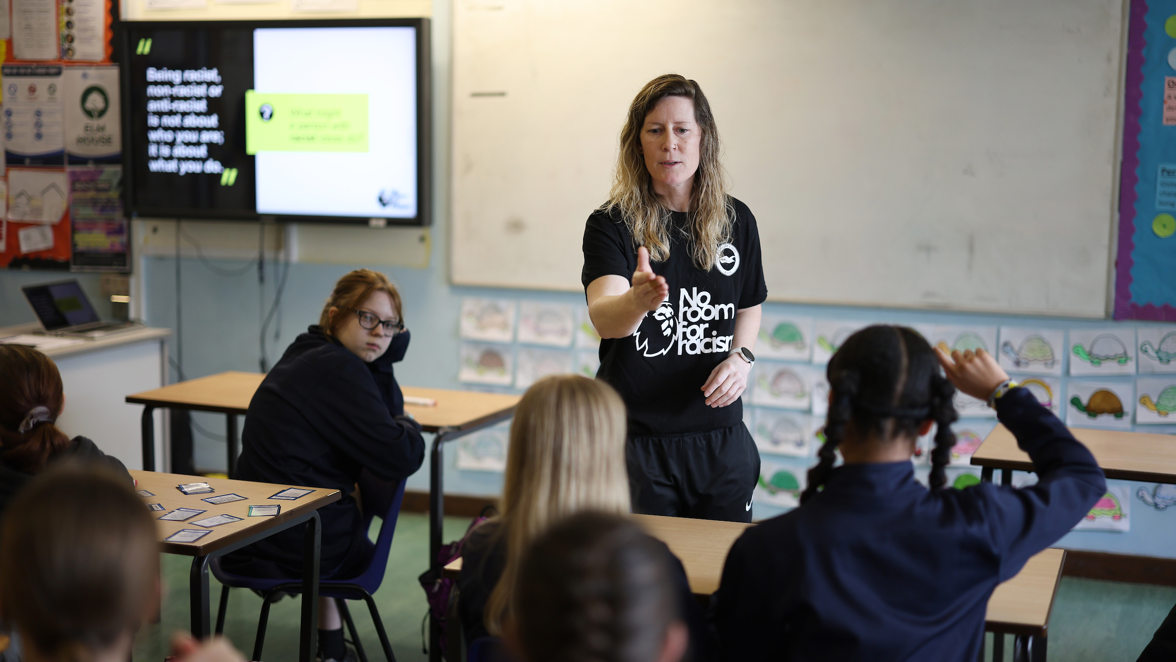 Foundation holds No Room For Racism workshop at Hove Park