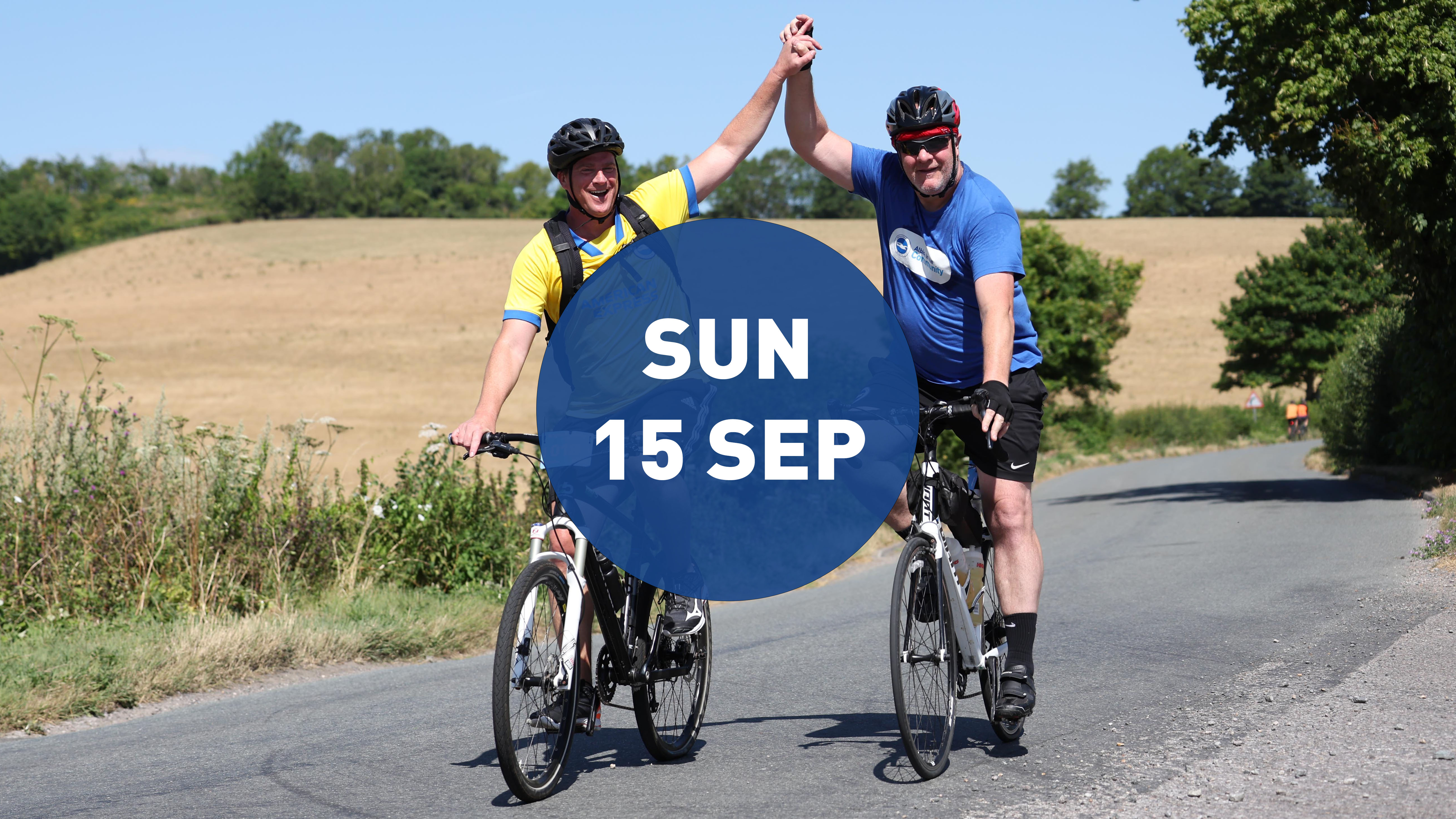 Bike with Butters: London to Brighton Cycle Challenge (FINISHED)