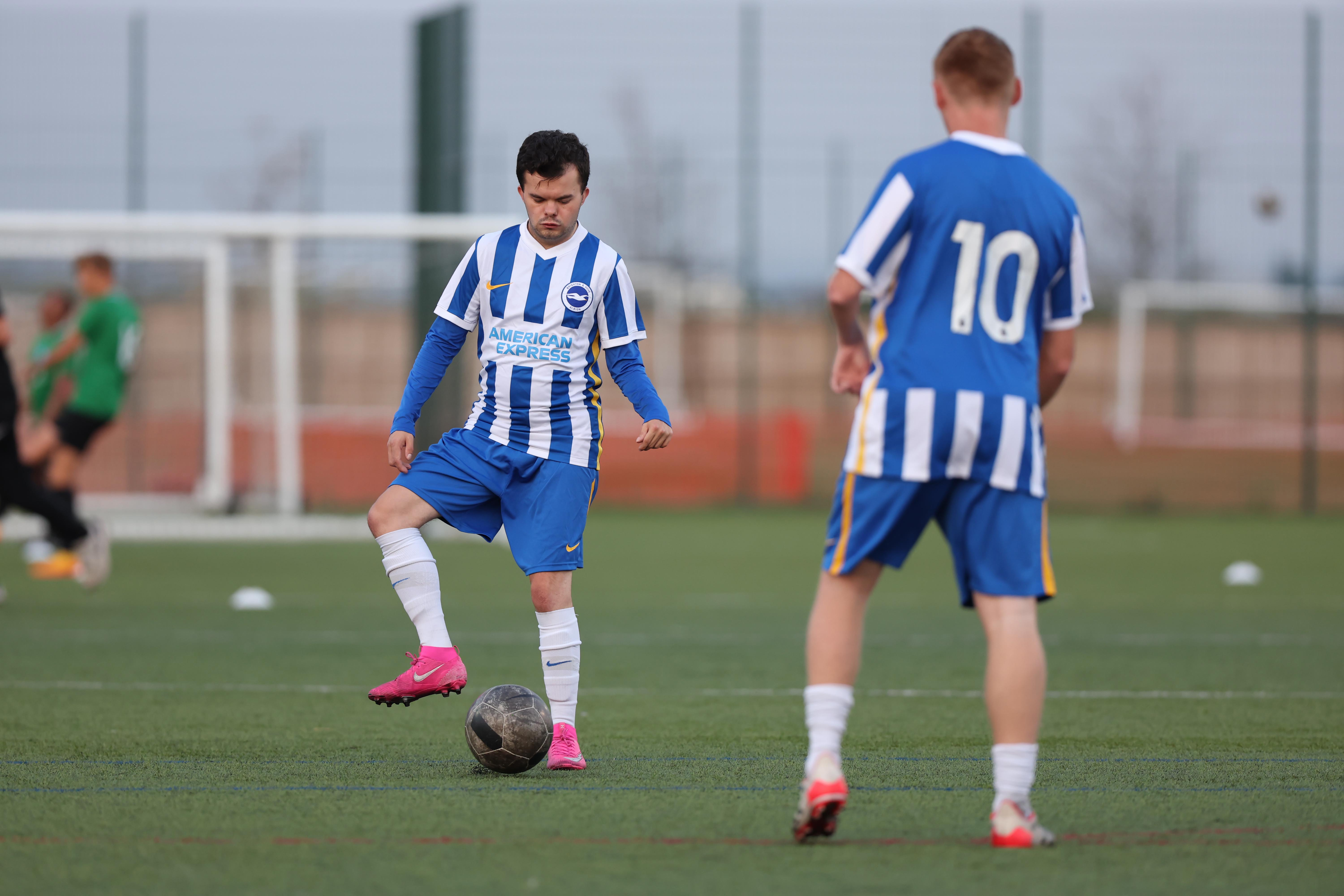 Albion disability teams in action