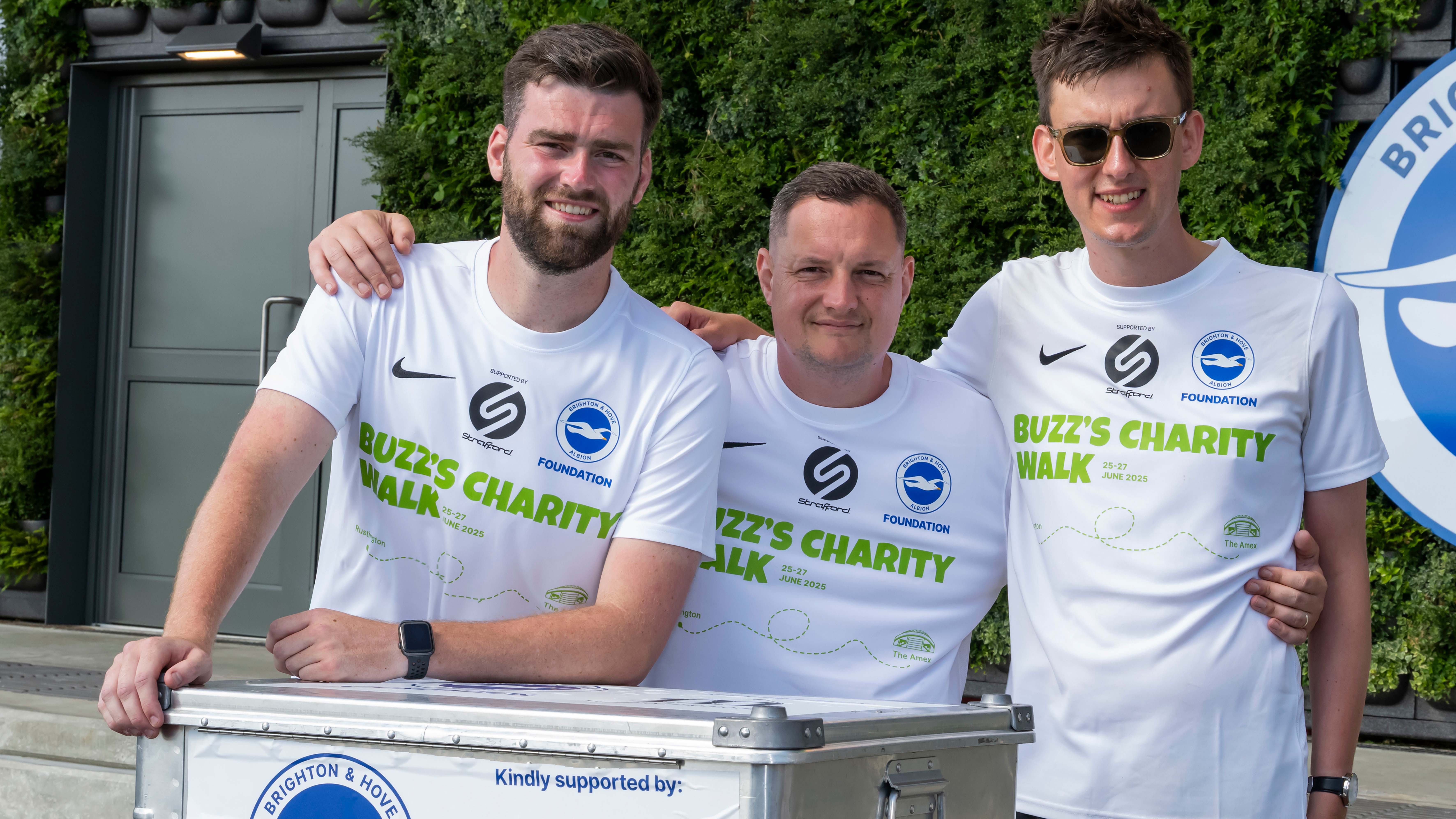 Buzz and the team raise £42k